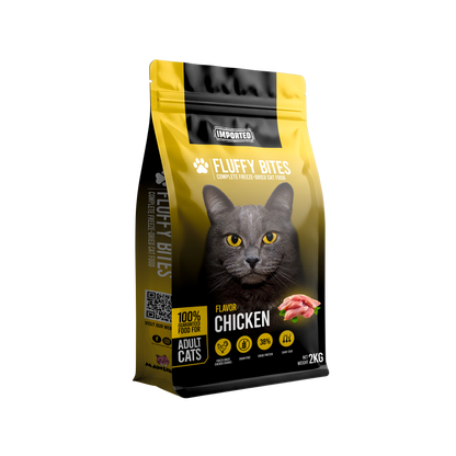 FluffyBites Premium Cat Food 2Kg