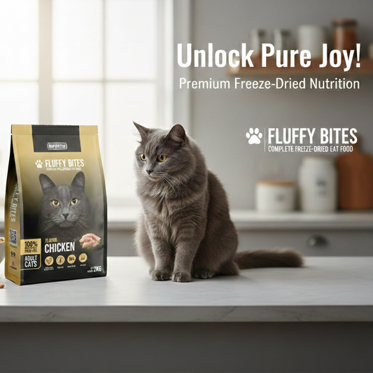 FluffyBites Premium Cat Food 2Kg